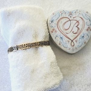 Brighton Deco Lace Bracelet with heart box.